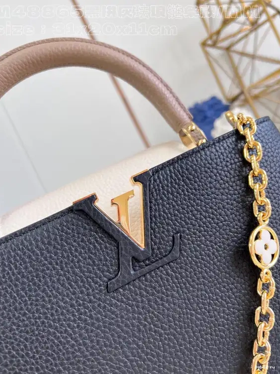 VUITTON LOUIS CAPUCINES BB-31.5*20*11CM 0509